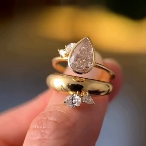 Set anello argento sterling