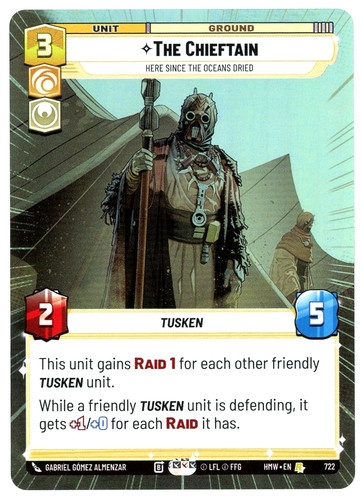The chieftain foglio - -,