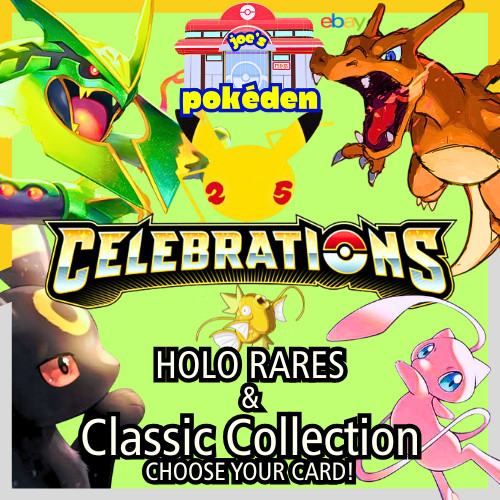 Pokemon tcg celebrations - pokemon,